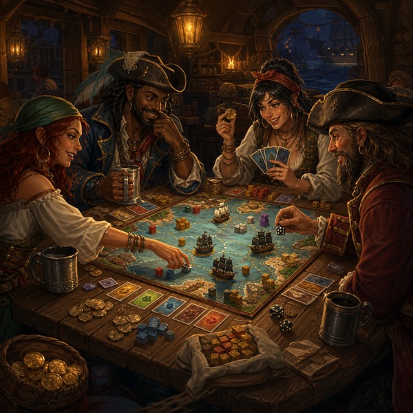 Pirate Tavern Game Night